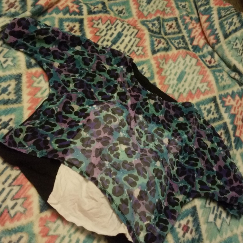 Girls' Cheetah Print Justice Shirt